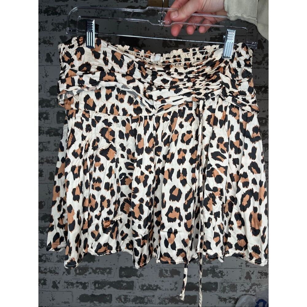 Aerie | women animal print mini skirt